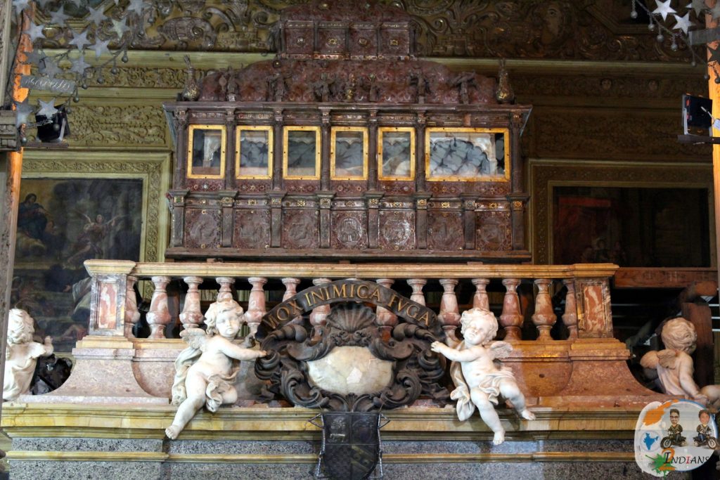 Relics of St. Francis Xavier